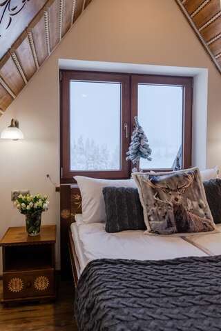 Отели типа «постель и завтрак» Willa Góralski Styl Буковина-Татшаньска Двухместный номер с 1 кроватью и видом на горы-3