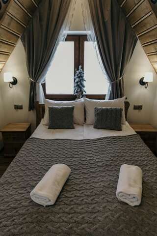 Отели типа «постель и завтрак» Willa Góralski Styl Буковина-Татшаньска Двухместный номер с 1 кроватью и видом на горы-2